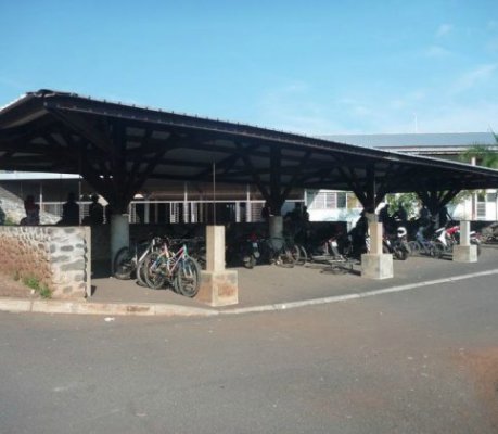 Le parking à vélos